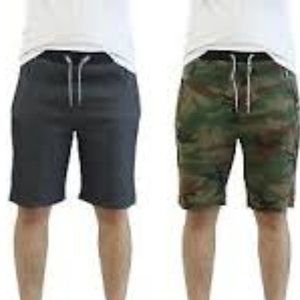 Men s Tech Jogger Shorts with Zipper Side Pockets